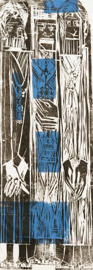 Picture of Three Wise Men with Blue